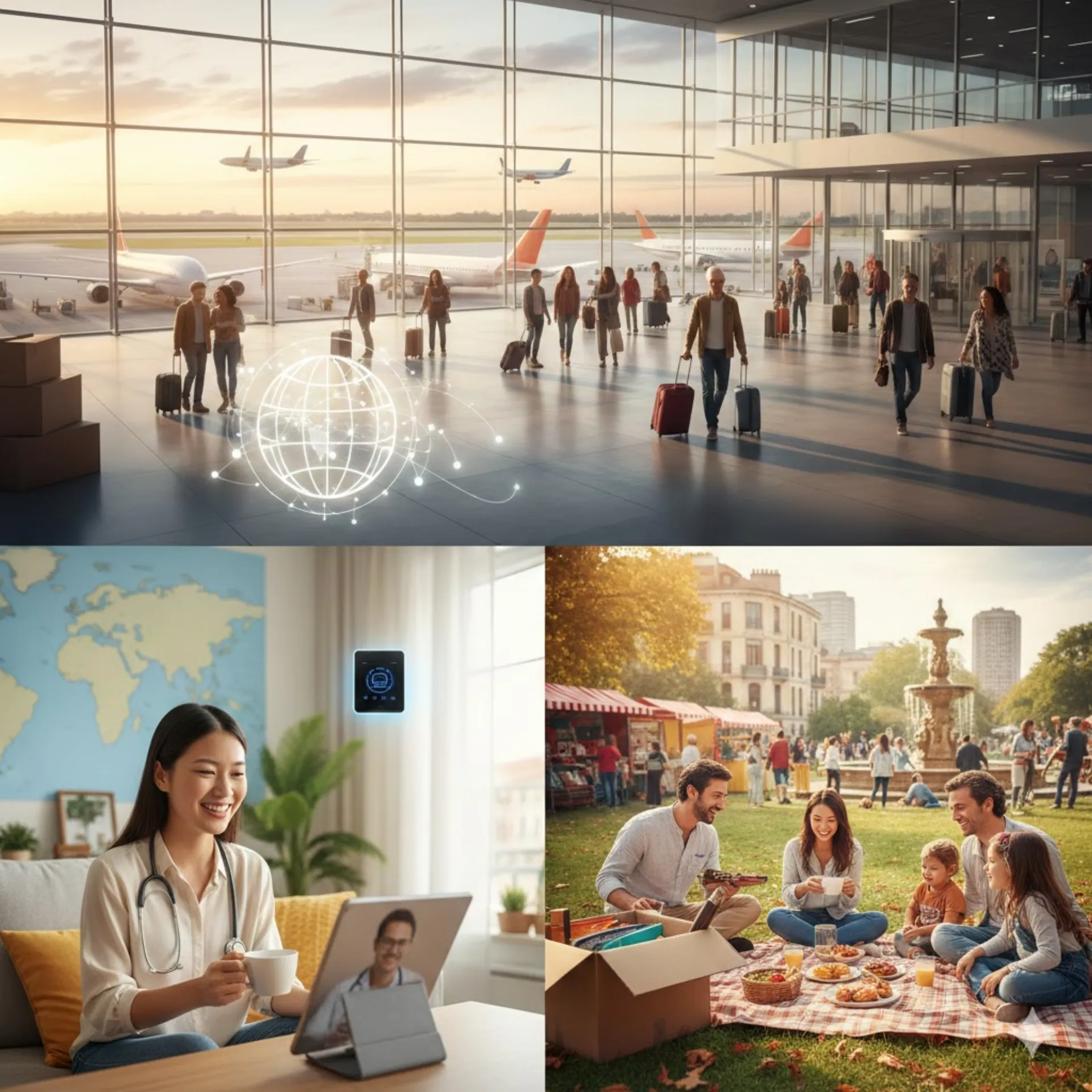 Tranquilidad con tu seguro para expatriados